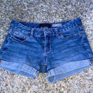 Aeropostale Midi Jean Shorts